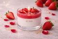 Bougie Rubis Fraise