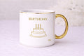 Mug Birthday Doré
