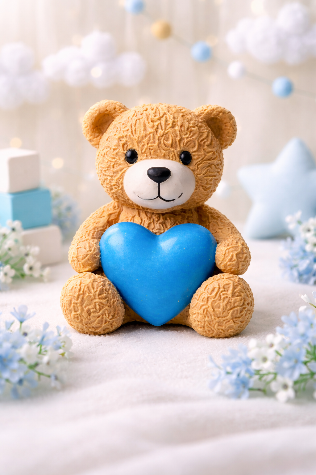 Ours Cœur Douceur en Résine